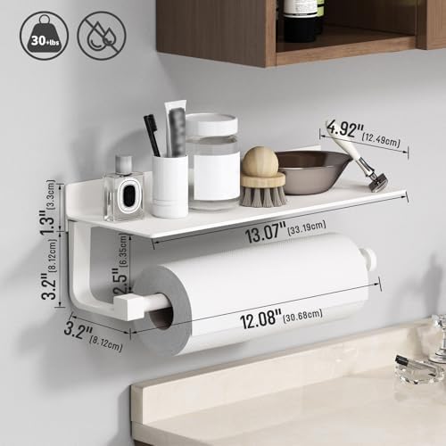 Danpoo White Paper Towel Holder - Image 2