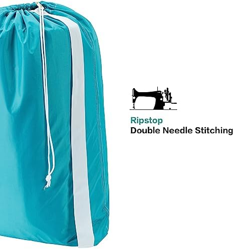 HOMEST 2 Pack XL Nylon Laundry Bag - Image 4
