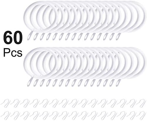 Hotop 30 Pcs Metal Drapery Curtain Rings - Image 3
