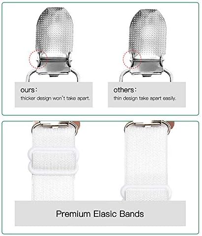 Goodtimes Ironing Board Cover Clips, Adjustable Ironing Board Pad Braces - Image 3