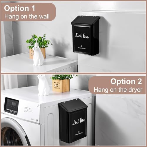 SUBEKYU Magnetic Lint Bin for Laundry Room Organization and Storage - Image 4