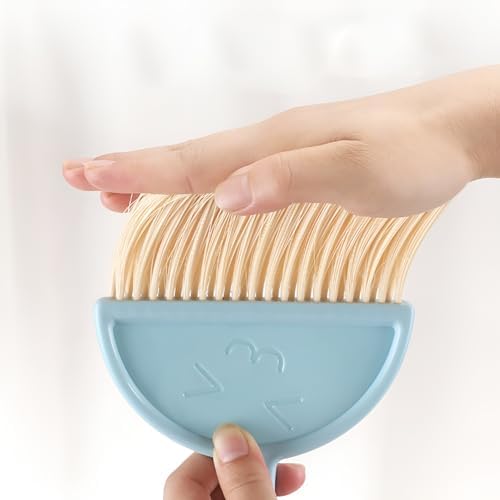 TAORANJU Small Broom and Dustpan Set, Portable Mini Dustpan and Brush Set - Image 6