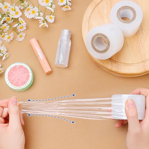 Mini Stretch Wrap Film Roll for Bottles Jars Shrink Seal Packing - Image 3