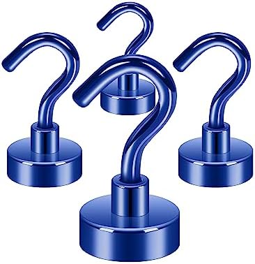 Neosmuk Magnetic Hooks for Cruise Cabins, 30lb Heavy Duty, 4 Pack by Neosmuk