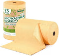 Microfiber Cleaning Cloths Roll 75 Pack 12x12 Inch Lint Free by SOOWASH