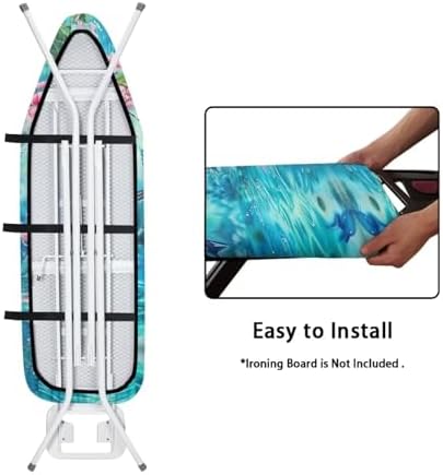 Flashideas Hummingbird Ironing Board Cover and Pad 15x54 Inch Standard Ironing - Image 5