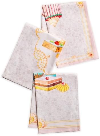 Maison d' Hermine Kitchen Towels Set of 3 100% Combed Cotton 27.50"x20" by MaisondHermine
