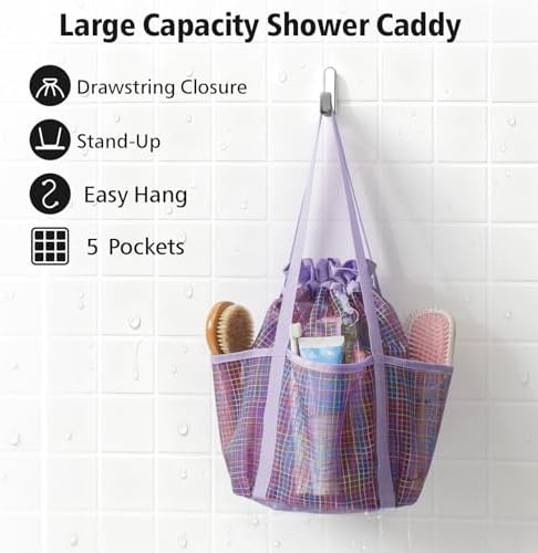 Mesh Shower Caddy Portable - Image 2