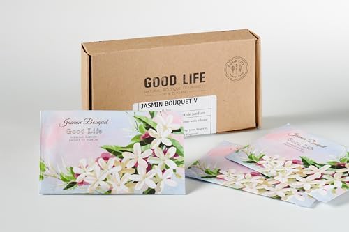 Good Life Jasmin Bouquet Scented Sachets | Designed in New Zealand | 12 Sachets - Image 2