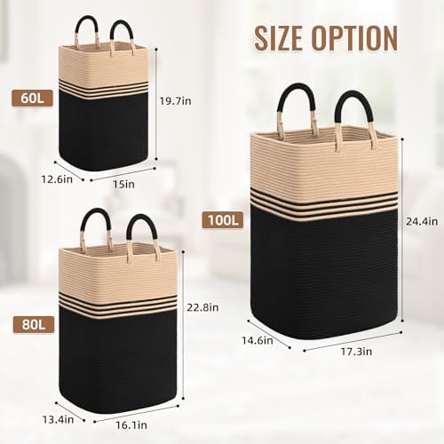 Laundry Basket Hamper, Blanket Storage, Dirty Clothes Hamper - Image 5