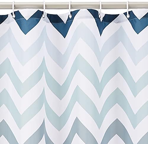 Amazon Basics Bathroom Shower Curtain, Water Resistant Fabric - Image 2