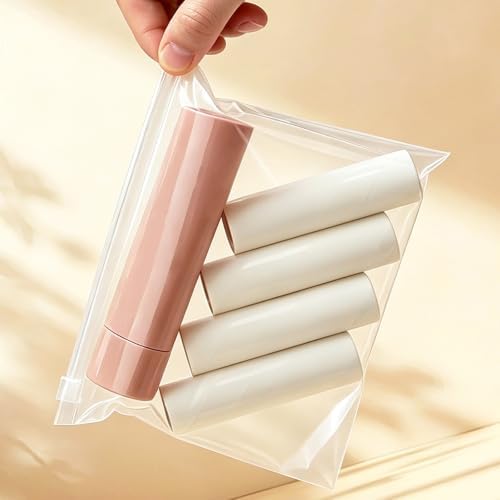 Compact Lint Roller with Cover and Refills Travel Size Pet Hair Remover - Image 2