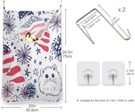 Hanging Laundry Hamper Over the Door - Image 3