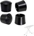 4 Pack Ironing Board Feet Caps, Round Rubber Leg Tip Protectors, Non-Slip by Unknown