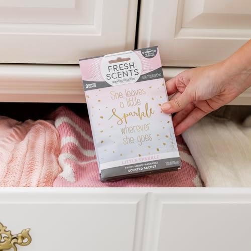 Fresh Scents A Little Sparkle Scented Sachets 6 Pack - Image 6