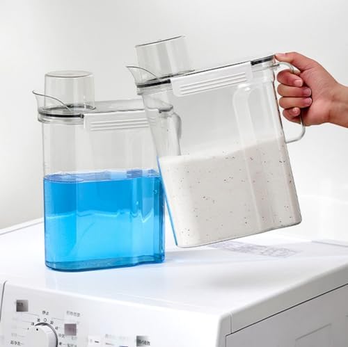 Laundry Detergent Dispenser, 3L Softener Laundry Detergent Bottle, Liquid - Image 3