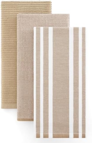 Homaxy Cotton 380 GSM Premium Kitchen Towels, 3 Pack by Homaxy