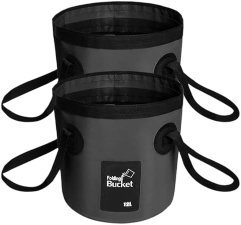 BANCHELLE 2 PCS Collapsible Bucket by BANCHELLE