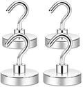 Neosmuk Magnetic Hooks for Cruise Cabins, 130lb Heavy Duty, 4 Pack by Neosmuk