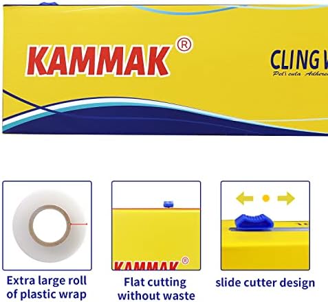 KAMMAK Plastic Wrap Food Cling Wrap - Image 3