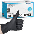 Borje Nitrile Gloves XL, Latex-Free Powder-Free, Medical Exam, Food Safe by Borje