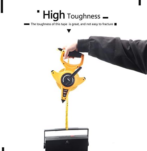 LAND 165FT/50M Heavy Duty Fiberglass Tape Measure - Image 6