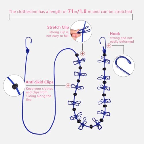 Magnetic Retractable Clothes Line - Image 4