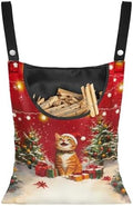 2025 Christmas Cat Waterproof Clothespin Bag by CREAMIC