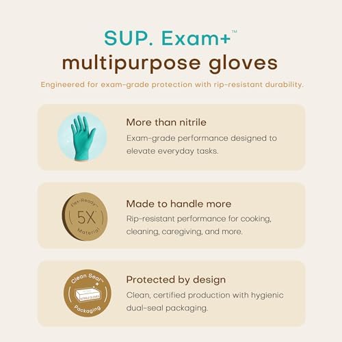 SUP Powder-Free Nitrile Exam Gloves - Image 2