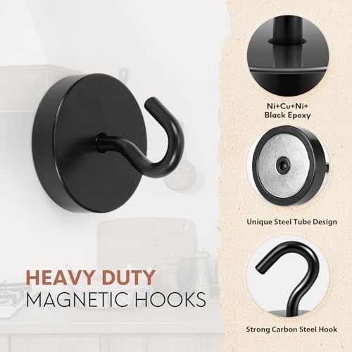Neosmuk Magnetic Hooks Steel Tube Design - Image 4
