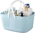 rejomiik Portable Plastic Shower Caddy Basket Organizer by rejomiik