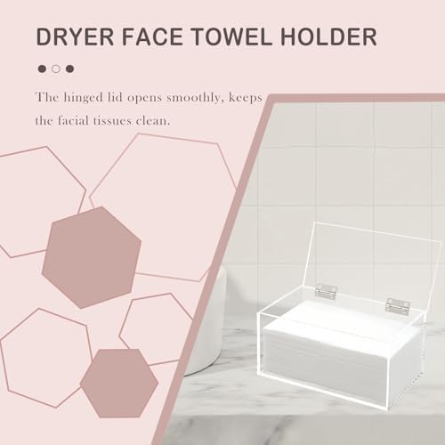 Face Towel Disposable Holder Box Container - Image 5