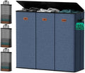 185L Laundry Hamper 3 Section by MECINFUL