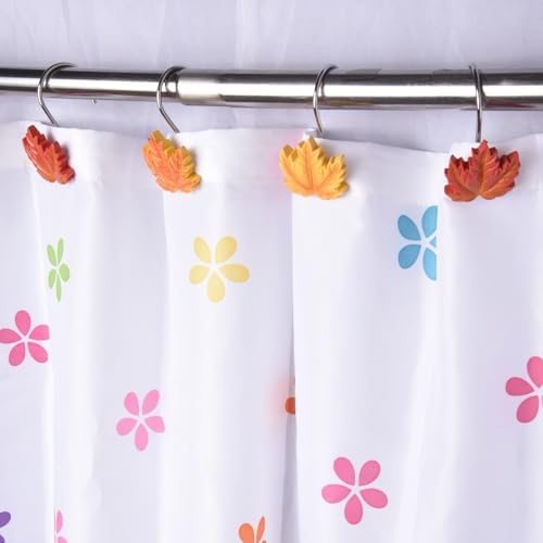 Maple Leaf Shower Curtain Hooks - Image 4