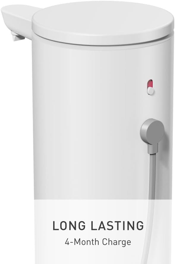 simplehuman Liquid Sensor Pump, 9 oz Automatic Soap Dispenser - Image 5