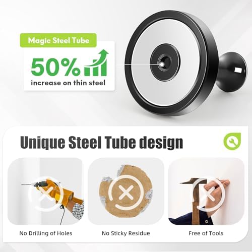 Neosmuk Magnetic Hooks Steel Tube Design - Image 3