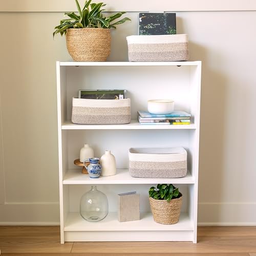 NaturalCozy 13.5”x8.5”x5.5” Storage Baskets - Image 3