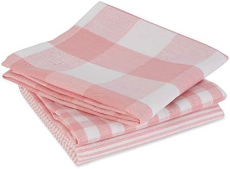 DII Gingham Check Kitchen Collection, Dishtowel Set - Image 3