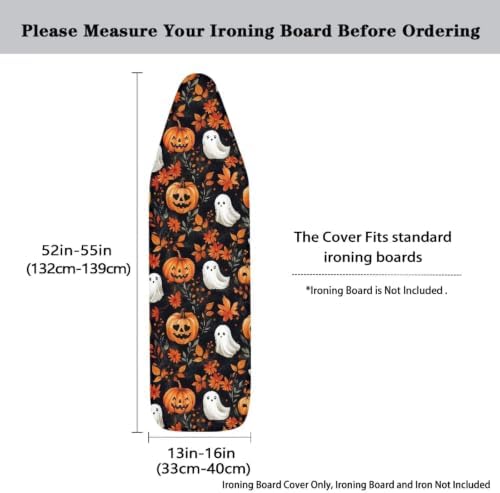 Flashideas Ghosts Halloween Ironing Board Cover and Pad Standard Size Soft - Image 5