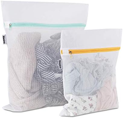 Mamlyn Mesh Laundry Bag for Delicates, Wash Bags for Underwear and Lingerie by Mamlyn