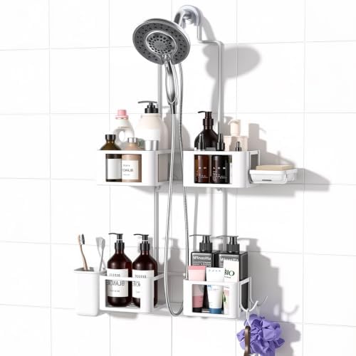 Epicano Shower Caddy for Handheld Showerheads, Stainless Steel by Epicano