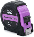 Mr. Pen- Retractable Tape Measure 25 ft, Pastel Purple, Easy Read by MrPen
