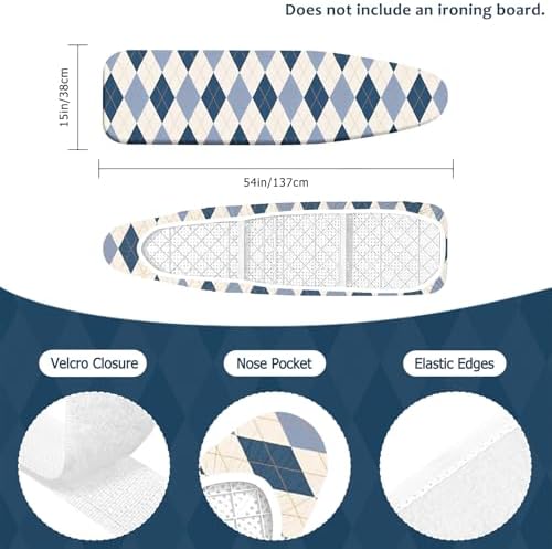 Ironing Board Covers and Pad, 15 * 54in Standard Size, - Image 2