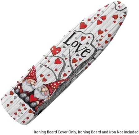 Gnome Ironing Board Cover Love Heart Ironing Board Pad Protective Cover - Image 6