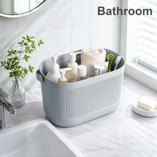 Plastic Portable Shower Caddy Basket, Storage Organizer - Image 5