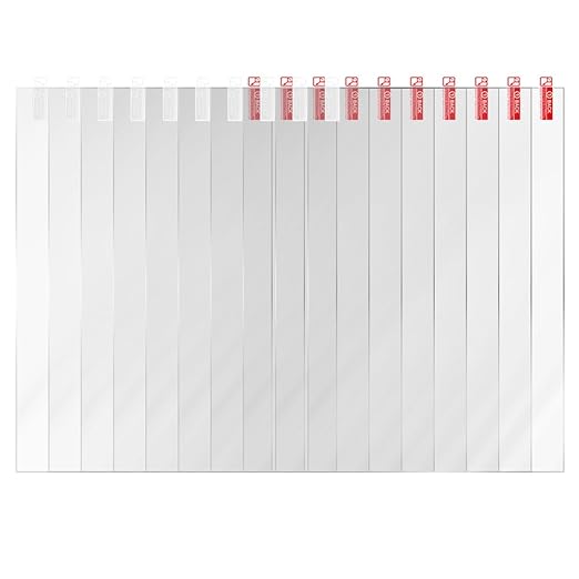 10PCS 6.66 inch LCD Screen Protector Film - Scratch-Resistant High Light Transmittance Protective Films for Resin 3D Printer Elegoo Mars 3/ Mars 3 Pro