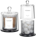 Qtip Holder Apothecary Jars by rejomiik