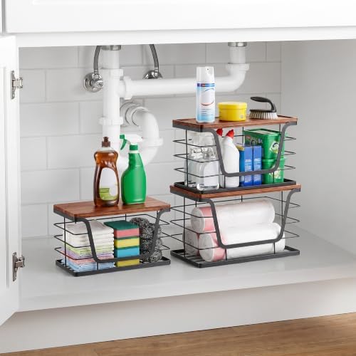 ALOCEO 3 Pack Stackable Storage Bins - Image 2