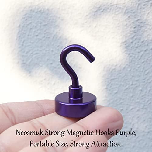 Neosmuk Magnetic Hooks for Cruise Cabins, 40lb Heavy Duty, 6 Pack - Image 2