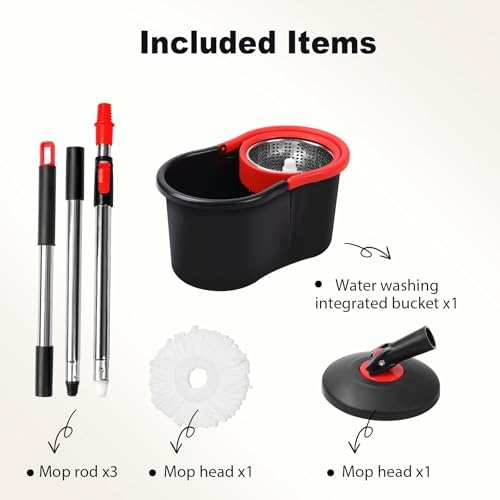 Spin Mop and Bucket, Mop and Bucket - Image 5